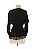 Alice + Olivia 100% Silk Black 3/4 Sleeve Silk Top Size XS - photo 2