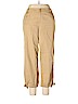 Lauren by Ralph Lauren 100% Cotton Tan Casual Pants Size 14 (petite) - photo 1