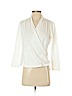 Maeve White Long Sleeve Top Size S - photo 1
