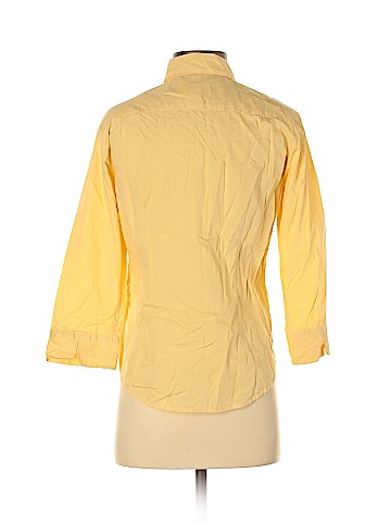 Talbots 3/4 Sleeve Button-Down Shirt (view 2)