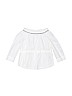 Bellerose 100% Cotton White Long Sleeve Blouse Size 3 - photo 1