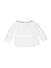 Bellerose 100% Cotton White Long Sleeve Blouse Size 3 - photo 2