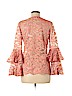 Alexis Pink Long Sleeve Blouse Size M - photo 2