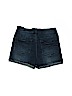 Justice Solid Blue Denim Shorts Size 14 - photo 2