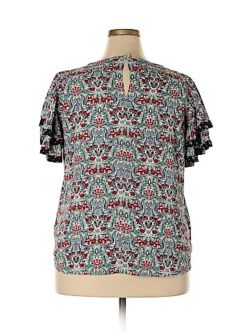 Ann Taylor LOFT Short Sleeve Blouse (view 2)