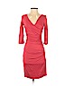 Diane von Furstenberg Red Casual Dress Size P (petite) - photo 1