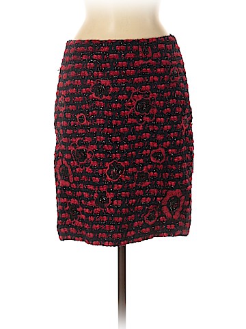 Per Se By Carlisle Denim Skirt (view 2)