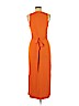 Banana Republic 100% Rayon Orange Casual Dress Size M (petite) - photo 2