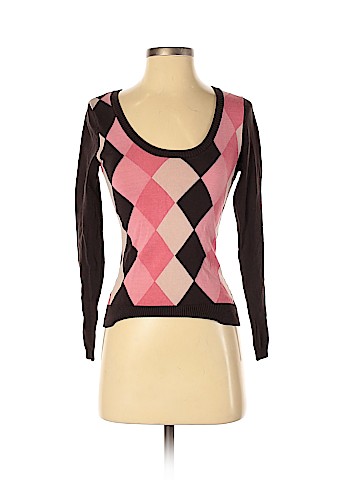 INC International Concepts Long Sleeve Silk Top (view 1)