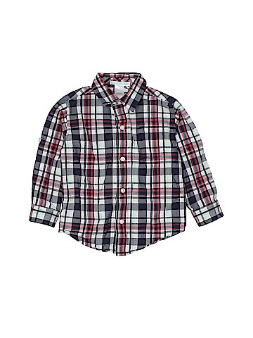 Cat & Jack Long Sleeve Button-Down Shirt (view 1)