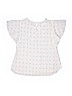 Zara Kids White Short Sleeve Blouse Size 140 cm / US 10 - photo 2