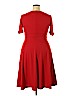 Assorted Brands Red Casual Dress Size XXL - photo 2