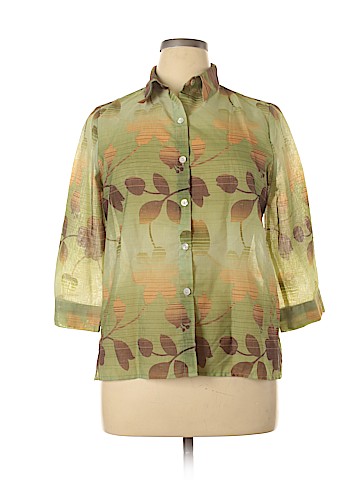 Alfred Dunner 3/4 Sleeve Blouse (view 1)