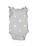 Baby Gap 100% Cotton Gray Short Sleeve Onesie Size 3-6 mo - photo 1