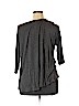 The Limited Gray 3/4 Sleeve Top Size L (petite) - photo 2