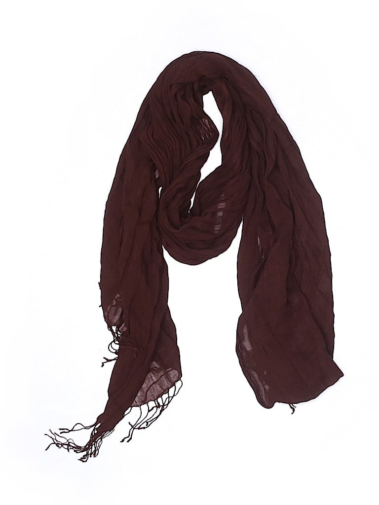 Pre-owned Unbranded Scarf In Brown