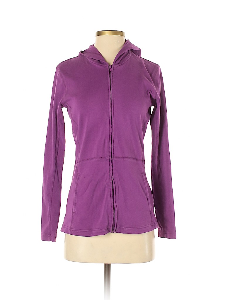 Port Authority Solid Purple Zip Up Hoodie Size S 79 off ThredUp