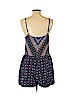 Xhilaration 100% Rayon Blue Romper Size XL - photo 2