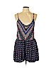 Xhilaration 100% Rayon Blue Romper Size XL - photo 1