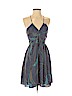 Assorted Brands 100% Silk Blue Casual Dress Size P (petite) - photo 1