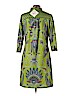 Gretchen Scott Designs Green Casual Dress Size L - photo 2