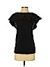 Club Monaco Black Short Sleeve Blouse Size XS - photo 1