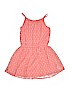 Nautica 100% Polyester Polka Dots Pink Dress Size 7 - photo 2
