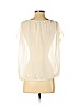 Ann Taylor Factory 100% Polyester Ivory Short Sleeve Blouse Size S - photo 2