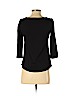 Ann Taylor Black 3/4 Sleeve Top Size XS (petite) - photo 2