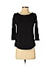 Ann Taylor Black 3/4 Sleeve Top Size XS (petite) - photo 1