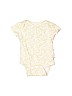 Baby Gap 100% Cotton Yellow Short Sleeve Onesie Size 3-6 mo - photo 1
