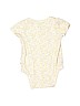 Baby Gap 100% Cotton Yellow Short Sleeve Onesie Size 3-6 mo - photo 2