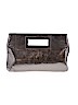 MICHAEL Michael Kors Gray Leather Clutch One size - photo 1