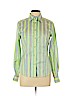 ETRO Green Long Sleeve Button-Down Shirt Size EU (IT) 46 / US 10 - photo 1