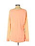 Victoria's Secret Pink 100% Polyester Orange Long Sleeve T-Shirt Size S (petite) - photo 2