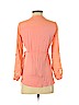 A Pea in the Pod 100% Cotton Orange 3/4 Sleeve Blouse Size S - photo 2