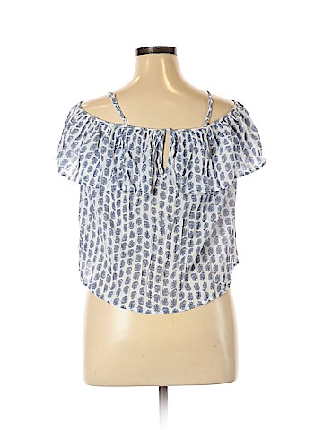 Polo by Ralph Lauren Short Sleeve Blouse (view 2)