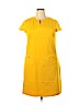 Talbots Yellow Casual Dress Size 18 - photo 1