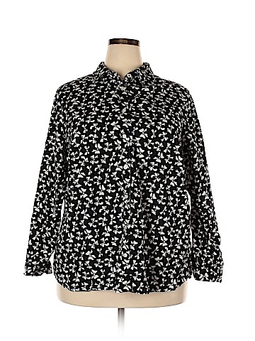 Charter Club Long Sleeve Button-Down Shirt (view 1)