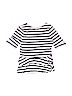 Crazy 8 100% Cotton Stripes Black Short Sleeve Top Size M (kids) - photo 2