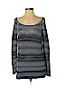 Free People Blue Pullover Sweater Size S - photo 1