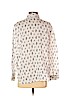 J.jill 100% Linen White Long Sleeve Button-Down Shirt Size S (petite) - photo 2