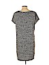 Ann Taylor LOFT Gray Casual Dress Size L (petite) - photo 2