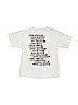 Adidas 100% Cotton Graphic White Short Sleeve T-Shirt Size 4 - photo 2