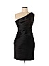 BCBGMAXAZRIA 100% Polyester Black Cocktail Dress Size 6 - photo 1
