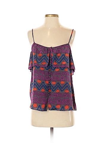 Parker Sleeveless Silk Top (view 1)