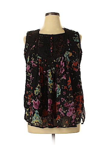 Denim 24/7 Sleeveless Blouse (view 1)