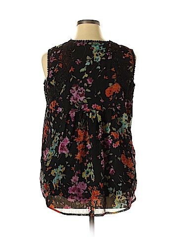 Denim 24/7 Sleeveless Blouse (view 2)