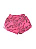 Puma 100% Polyester Print Pink Athletic Shorts Size M (kids) - photo 2