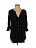 BCBGMAXAZRIA 100% Polyester Black 3/4 Sleeve Blouse Size S - photo 1